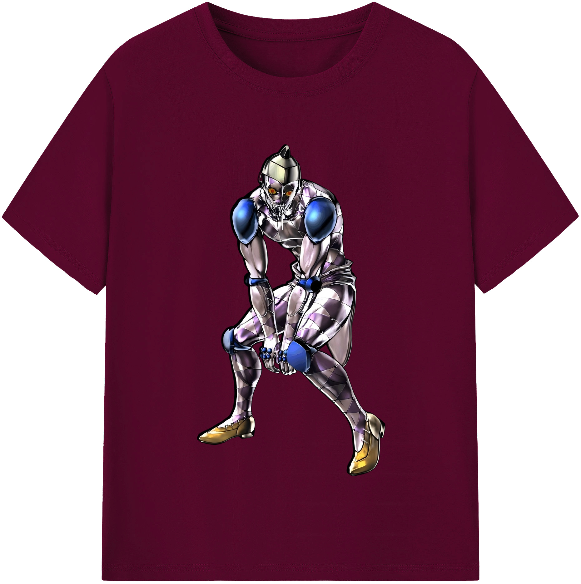 （画像用） ジョジョの奇妙な冒険 JoJo's Bizarre Adventure レディースカジュアルプリントTシャツ（綿100％）